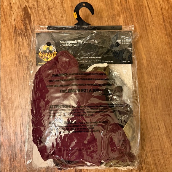 Spirit Halloween Steampunk Girl Adult Costume Size Small - Picture 10 of 10